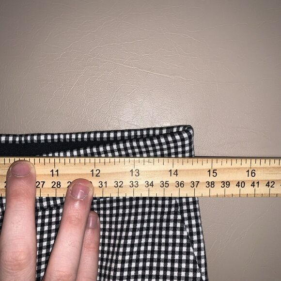 J Jill Women’s Pants Size 6 Petite Gray Checker - Picture 4 of 6